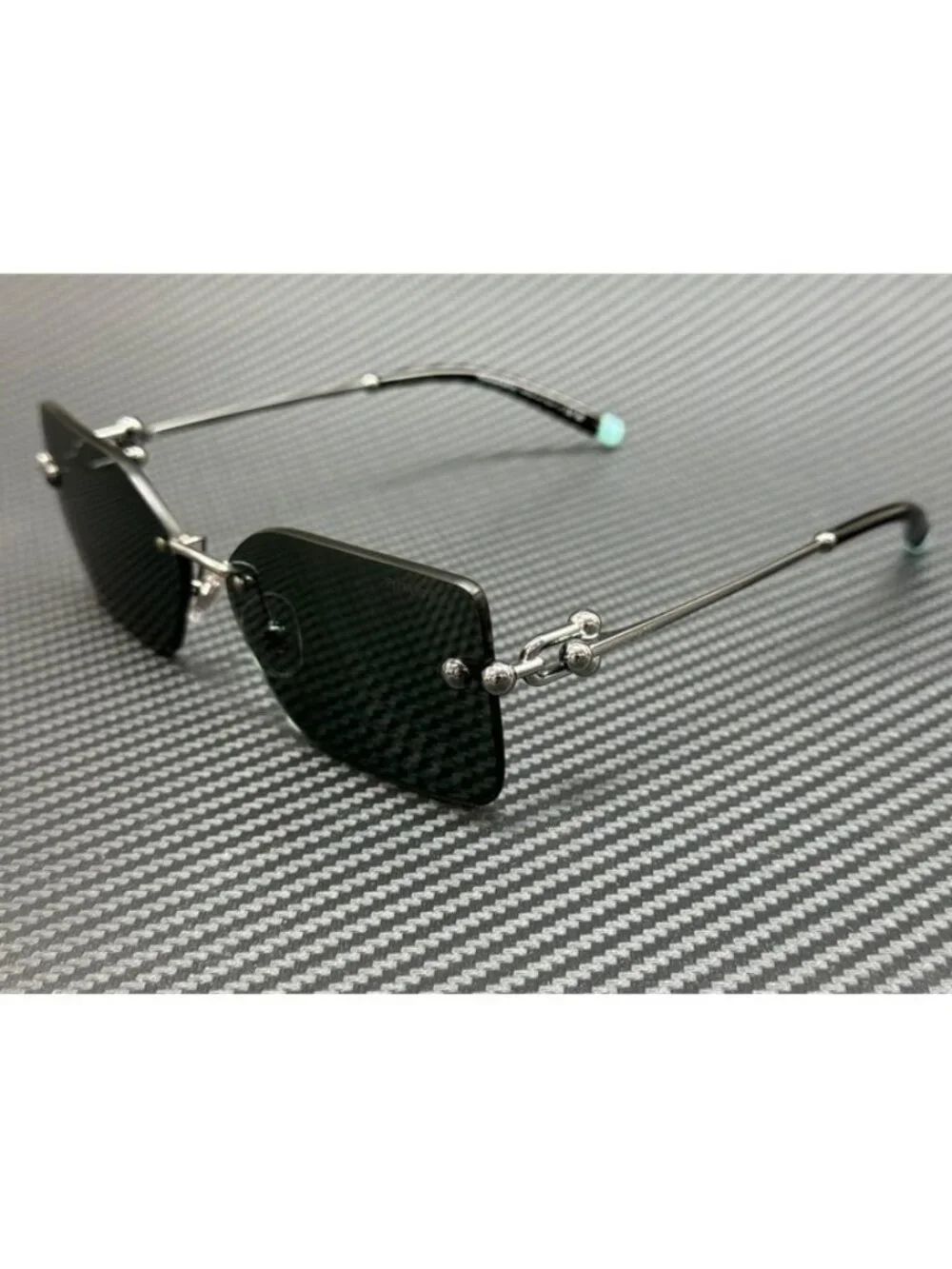 New Tiffany & Co. Women Gunmetal Sunglasses 59-14-130
